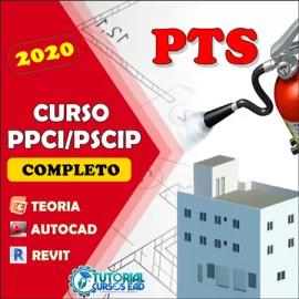 CURSO PPCI/PSCIP 2021 - PROJETO TÉCNICO SIMPLIFICADO (PTS) - PREDIO SEM HIDRANTE (TEORIA + AUTOCAD + REVIT)