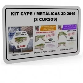 KIT CYPE / METÁLICAS 3D 2019/2020 (3 CURSOS)