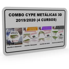 KIT CYPE / METÁLICAS 3D 2019/2020 (4 CURSOS)