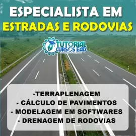 COMBO ESPECIALISTA EM ESTRADAS E RODOVIAS (DIMENSIONAMENTO E MODELAGEM) - BLACK FRIDAY