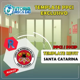 TEMPLATE PPCI/PSCIP COMPLETO PARA PROJETOS DE INCNDIO - SANTA CATARINA