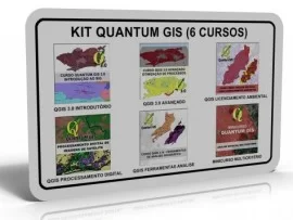 KIT QUANTUM GIS (6 CURSOS)