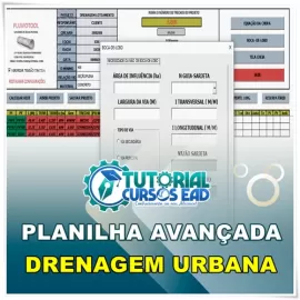 PLANILHA PARA DIMENSIONAMENTO DE DRENAGEM URBANA - BLACK FRIDAY