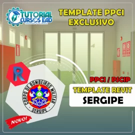 TEMPLATE PPCI/PSCIP COMPLETO PARA PROJETOS DE INCNDIO - SERGIPE