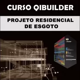 CURSO - QIBUILDER PROJETO DE ESGOTO COMPLETO