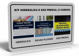 KIT HIDRULICA E GS PREDIAL (3 CURSOS)