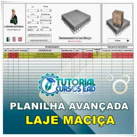 PLANILHA PARA DIMENSIONAMENTO DE LAJES MACIAS