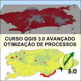 CURSO - QGIS 3.0 AVANADO: OTIMIZAO DE PROCESSOS CARTOGRFICOS