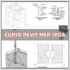 CURSO REVIT MEP - PROJETO DE SPDA COM TEMPLATE