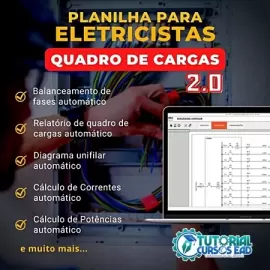 PLANILHA DE QUADRO DE CARGAS 2.0 (GERA DWG)