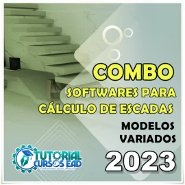 SUPER COMBO SOFTWARES DE ESCADAS DE CONCRETO 2023 COMPLETO