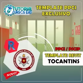 TEMPLATE PPCI/PSCIP COMPLETO PARA PROJETOS DE INCNDIO - TOCANTINS