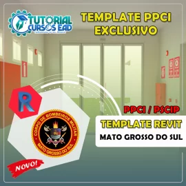 TEMPLATE PPCI/PSCIP COMPLETO PARA PROJETOS DE INCNDIO - MATO GROSSO DO SUL