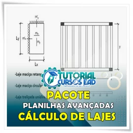 PACOTE DE PLANILHAS PARA CLCULO DE LAJES