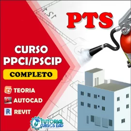 CURSO PPCI/PSCIP 2022 - PROJETO TÉCNICO SIMPLIFICADO (PTS) - PREDIO SEM HIDRANTE (TEORIA + AUTOCAD + REVIT)