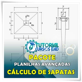 PACOTE DE PLANILHAS PARA CLCULO DE SAPATAS