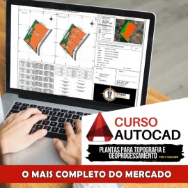 CURSO AUTOCAD - PRODUO DE PLANTAS PARA TOPOGRAFIA