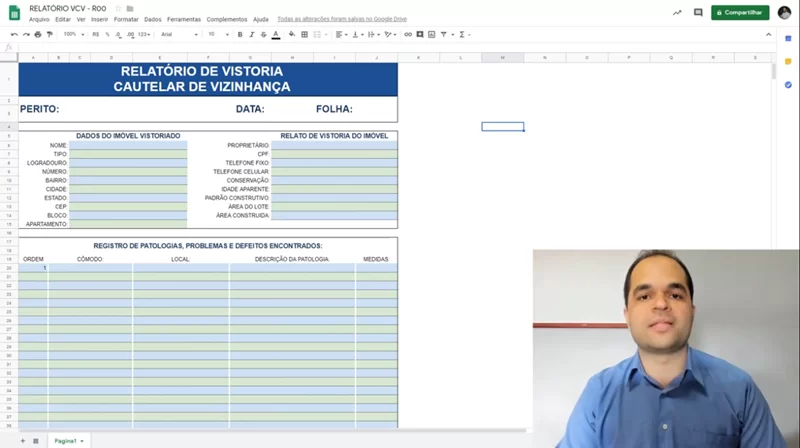 CURSO LAUDO DE VISTORIA CAUTELAR DE VIZINHANÇA CURSO LAUDO DE VISTORIA CAUTELAR DE VIZINHANÇA