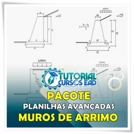 PACOTE DE PLANILHAS PARA CLCULO DE MUROS DE ARRIMO