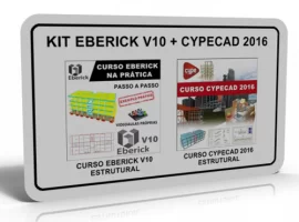 KIT EBERICK V10/2018: ESTRUTURAL + CYPECAD 2016: ESTRUTURAL