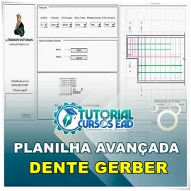 PLANILHA PARA DIMENSIONAMENTO DE DENTE GERBER - BLACK FRIDAY
