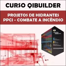 CURSO - QIBUILDER PROJETO DE HIDRANTES (PPCI)