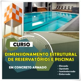 CURSO DIMENSIONAMENTO ESTRUTURAL DE RESERVATRIOS E PISCINAS EM CONCRETO ARMADO