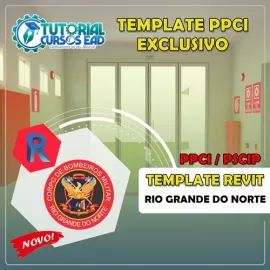 TEMPLATE PPCI/PSCIP COMPLETO PARA PROJETOS DE INCNDIO - RIO GRANDE DO NORTE