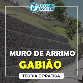 CURSO - CONTENO COM MUROS DE GABIO (TEORIA E PRTICA)