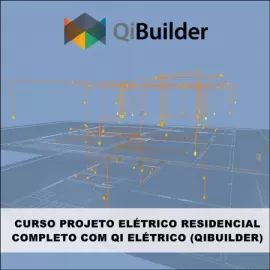 CURSO - QIBUILDER PROJETO ELÉTRICO RESIDENCIAL COMPLETO