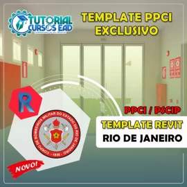 TEMPLATE PPCI/PSCIP COMPLETO PARA PROJETOS DE INCNDIO - RIO DE JANEIRO
