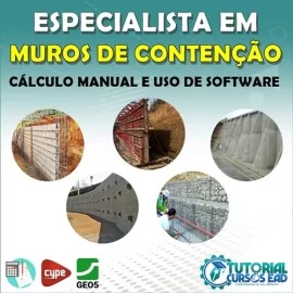 ESPECIALISTA EM MUROS DE CONTENO (CLCULO MANUAL E USO DE SOFTWARE)