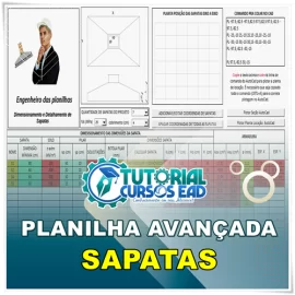 PLANILHA PARA DIMENSIONAMENTO DE SAPATAS