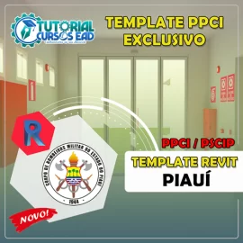 TEMPLATE PPCI/PSCIP COMPLETO PARA PROJETOS DE INCNDIO - PIAU