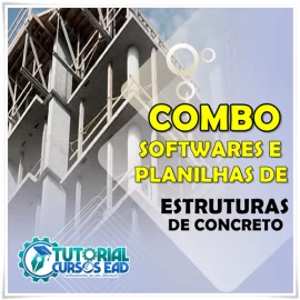 SUPER COMBO SOFTWARES E PLANILHAS DE ESTRUTURAS DE CONCRETO