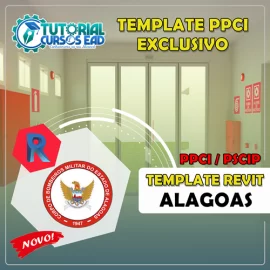 TEMPLATE PPCI/PSCIP COMPLETO PARA PROJETOS DE INCNDIO - ALAGOAS